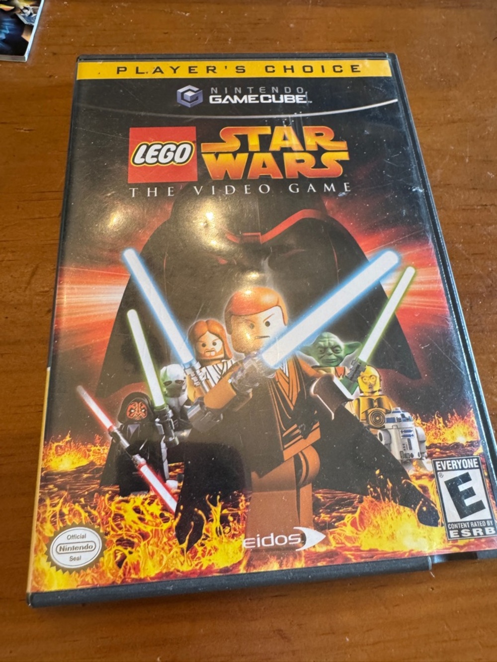 LEGO Star Wars The Video Game - Black/Yellow/Red Cover